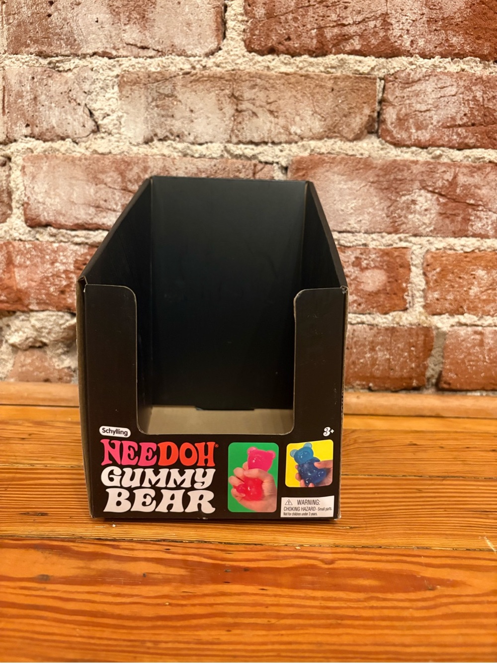 NeeDoh Gummy Bear Empty Display